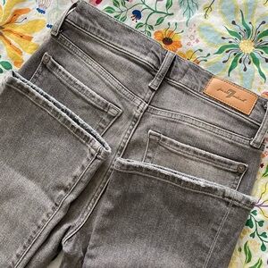 7 For All Mankind - High Waist Slim Kick Imprint, Luxe Vintage-  Women’s 26